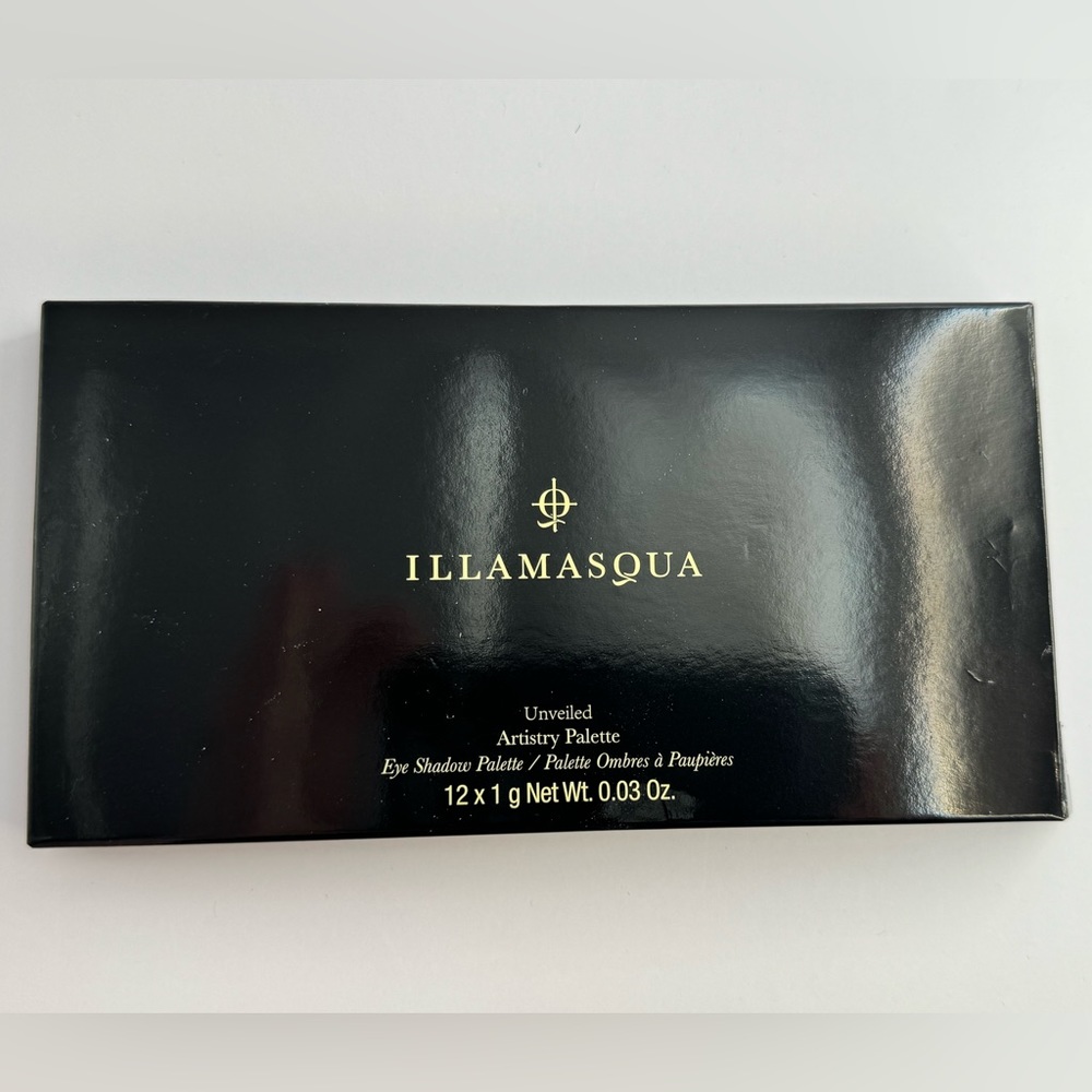 ILLAMASQUA - Unveiled artistry Palette - New & Sealed in Box 12 eyeshadow pans
